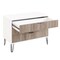 Manhattan Comfort DUMBO Dresser in White and Grey DR001-WG - alternate 3